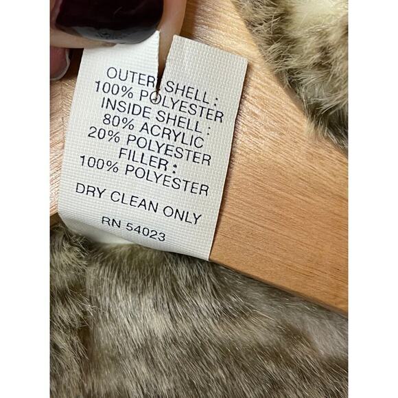 Gap Factory Pink Faux Fur Lining Reversible Vest Girls Size L (10) - Picture 5 of 5
